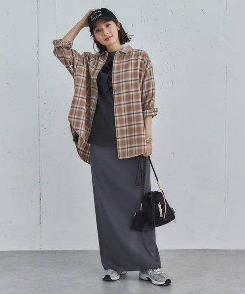 Doux archives（ドゥアルシーヴ）の「ナイロンハンディショルダー（ショルダーバッグ・レディース・グレー/ブラック・FREE）」の12枚目の写真