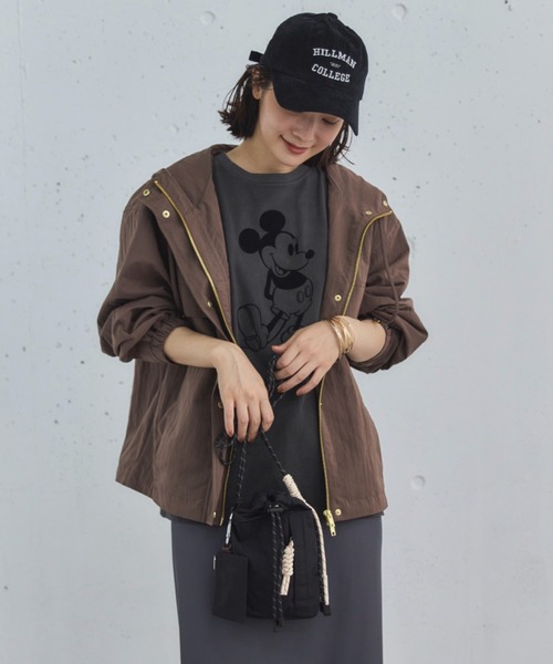 Doux archives（ドゥアルシーヴ）の「ナイロンハンディショルダー（ショルダーバッグ・レディース・グレー/ブラック・FREE）」の10枚目の写真