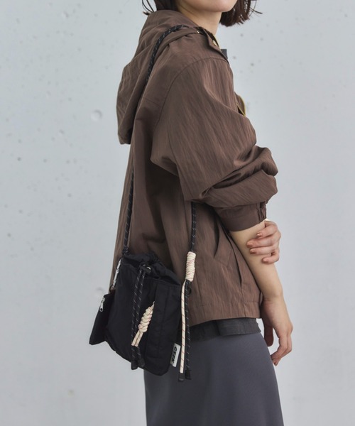 Doux archives（ドゥアルシーヴ）の「ナイロンハンディショルダー（ショルダーバッグ・レディース・グレー/ブラック・FREE）」の16枚目の写真