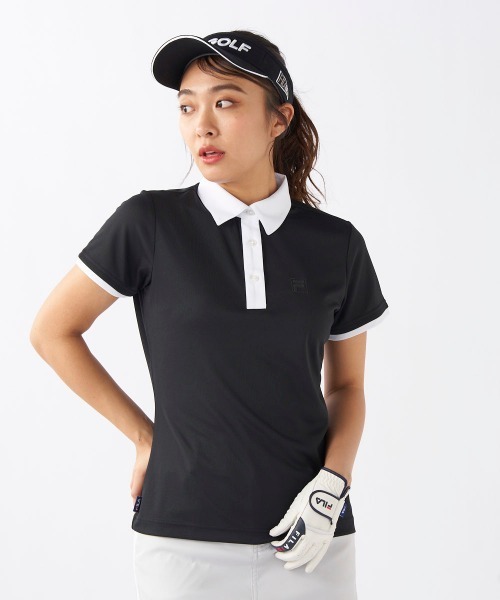 FILA GOLF(フィラゴルフ )の「【FILA GOLF/フィラゴルフ】レディースロゴ半袖シャツ ゴルフ(シャツ/ブラウス・レディース・ホワイト/ブラック/ネイビー・MEDIUM/LARGE/X-LARGE)」の20枚目の写真