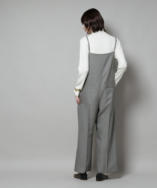 NANO universe（ナノユニバース）の「ツイーディーサロペット（サロペット/オーバーオール・レディース・グレー/チャコール・S/M）」の7枚目の写真