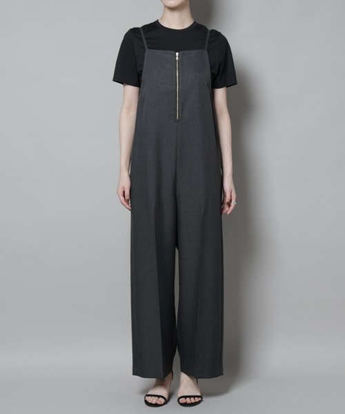 NANO universe（ナノユニバース）の「ツイーディーサロペット（サロペット/オーバーオール・レディース・グレー/チャコール・S/M）」の17枚目の写真