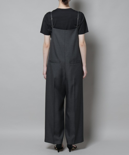 NANO universe（ナノユニバース）の「ツイーディーサロペット（サロペット/オーバーオール・レディース・グレー/チャコール・S/M）」の19枚目の写真