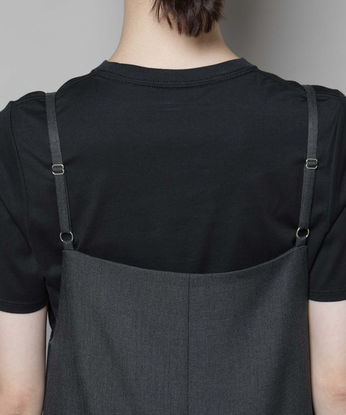 NANO universe（ナノユニバース）の「ツイーディーサロペット（サロペット/オーバーオール・レディース・グレー/チャコール・S/M）」の20枚目の写真