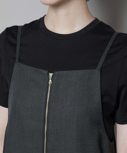 NANO universe（ナノユニバース）の「ツイーディーサロペット（サロペット/オーバーオール・レディース・グレー/チャコール・S/M）」の22枚目の写真