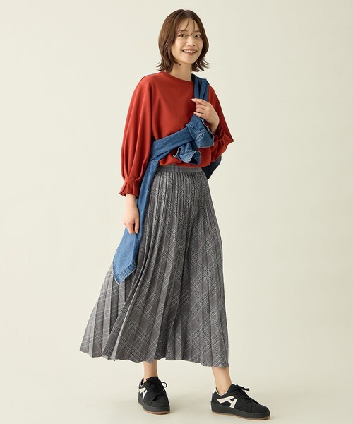 ANY(エニィ)の「オーバーデニムシャツ(シャツ/ブラウス・レディース・ダルブルー系/グレー系・X-LARGE)」の10枚目の写真