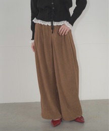 Mirette（ミレット）の「タックワイドコーデュロイパンツ / Tuck Wide Corduroy Pants（その他パンツ）」