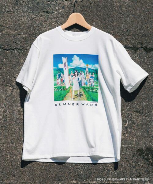 サマーウォーズ Tシャツ アニメ オーバーサイズ SAINT 高品質 ムービー URBAN RESEARCH DOORS tシャツ アニメーション映画「サマー
