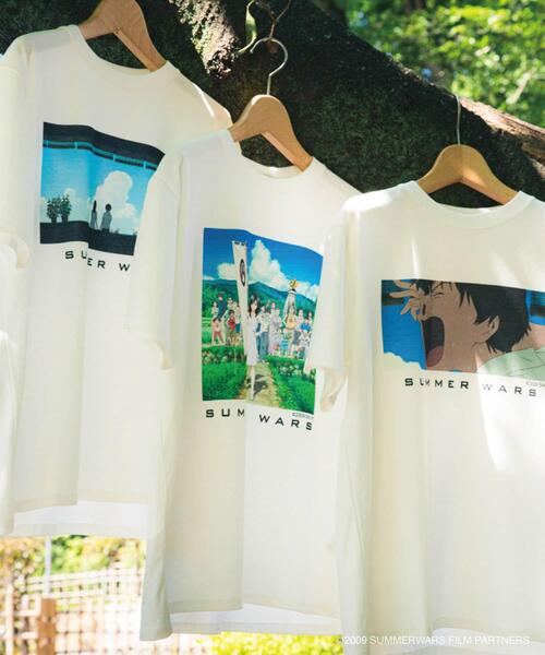 URBAN RESEARCH DOORS（アーバンリサーチドアーズ）の「アニメーション映画「サマーウォーズ」プリントTシャツ（Tシャツ/カットソー・メンズ・その他1/その他2/その他3・MEDIUM/LARGE/X-LARGE）」の22枚目の写真