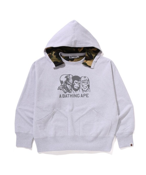 A BATHING APE パーカー（バックにBAPEフェイスロゴ） A BATHING APE® ロゴ パーカー | ブラック | FARFETCH JP