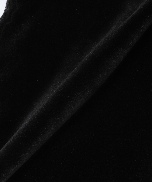 IENA スカラップドベルベットジャケット スカラップドベルベットジャケット（ノーカラージャケット）｜IENA