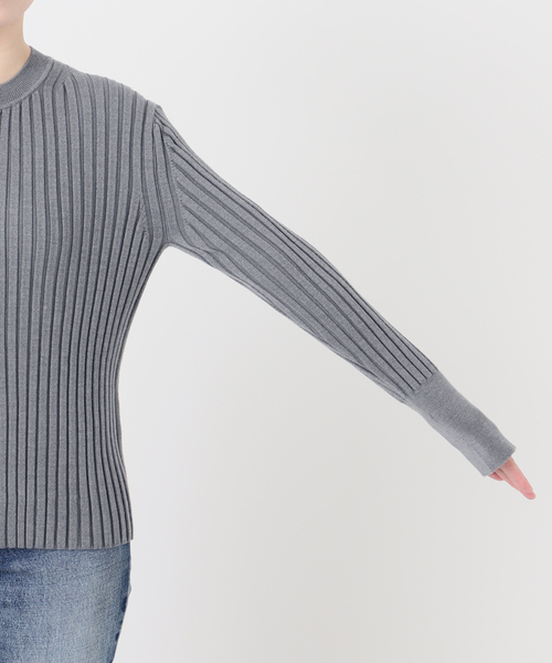 セール】リブヘンリーネックプルオーバー（ニット/セーター）｜journal
