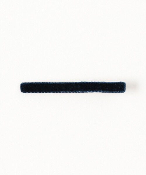 BEAMS BOY（ビームスボーイ）の「【1/15再値下げ】ベロア ヘア クリップ 2セット（バレッタ/ヘアクリップ・レディース・オリーブ/ピンク/ブルー/ベージュ・ONE SIZE）」の10枚目の写真