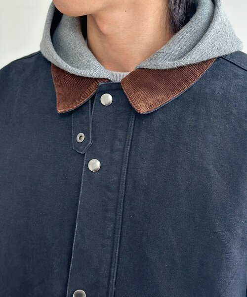 襟コーデュロイワークジャケット（ブルゾン）｜CPCM（シーピーシーエム