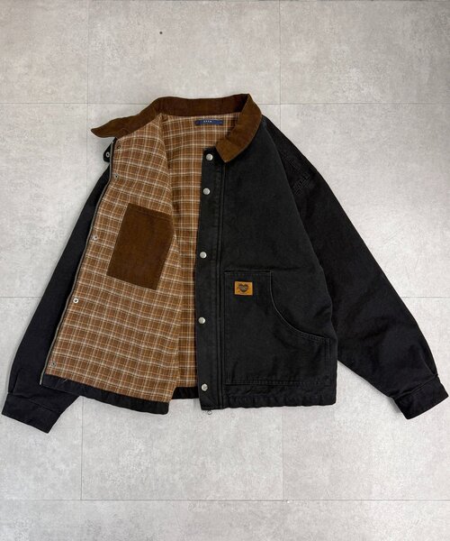 襟コーデュロイワークジャケット（ブルゾン）｜CPCM（シーピーシーエム