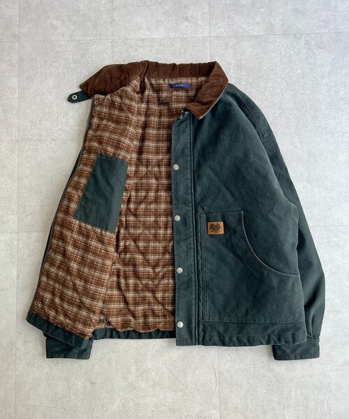 襟コーデュロイワークジャケット（ブルゾン）｜CPCM（シーピーシーエム