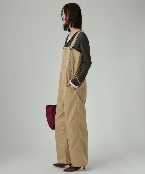 PAYDAY（ペイデイ）の「【PAYDAY】サロペット（サロペット/オーバーオール・レディース・ブラック/ベージュ・フリー）」の14枚目の写真