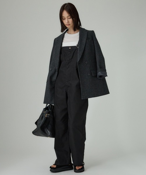 PAYDAY（ペイデイ）の「【PAYDAY】サロペット（サロペット/オーバーオール・レディース・ブラック/ベージュ・フリー）」の8枚目の写真