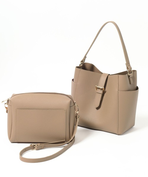 Elura（エルーラ）の「リュクス4WAYバッグ/579683（ショルダーバッグ・レディース・ブラック/ベージュ・FREE）」の6枚目の写真