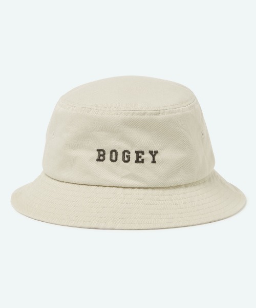penguin BY MUNSINGWEAR（ペンギン バイ マンシングウェア）の「【BOGEY MAN】HAT（ハット・メンズ・ベージュ/ブラック・F）」の3枚目の写真