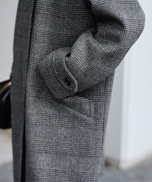 ≪WEB先行 / 追加≫ラムウールMIXシャルムバルカラーコート