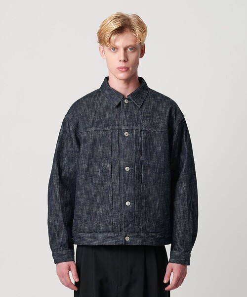 BEAUTY&YOUTH UNITED ARROWS（ビューティーアンドユースユナイテッドアローズ）の「スラブ デニム ジャケット（その他アウター・メンズ・ネイビー・M/S/XL/L）」の9枚目の写真