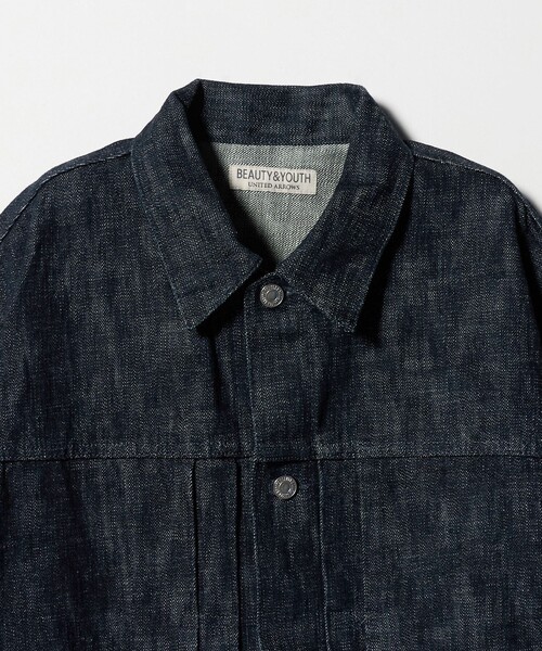 BEAUTY&YOUTH UNITED ARROWS（ビューティーアンドユースユナイテッドアローズ）の「スラブ デニム ジャケット（その他アウター・メンズ・ネイビー・M/S/XL/L）」の14枚目の写真