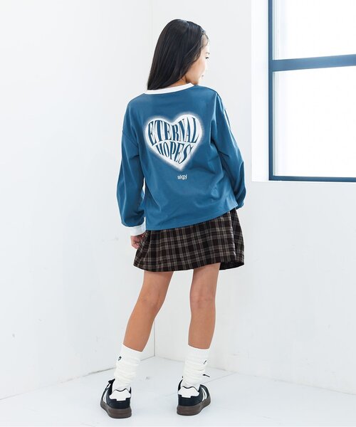 algy(アルジー)の「チェーン付きスカパン(スカート・キッズ・ベージュ/グレー/ブラウン・XX-SMALL/X-SMALL/MEDIUM/SMALL)」の17枚目の写真