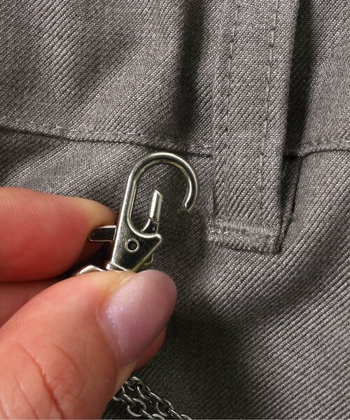 algy(アルジー)の「チェーン付きスカパン(スカート・キッズ・ベージュ/グレー/ブラウン・XX-SMALL/X-SMALL/MEDIUM/SMALL)」の13枚目の写真