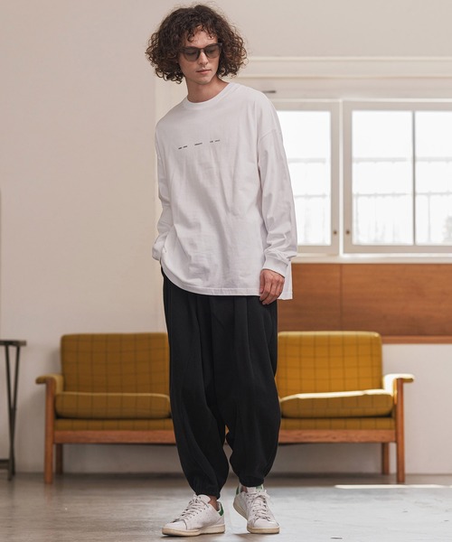 CAMBIO(カンビオ)の「mlt5418- プリントロンT_Bigbang カットソー(2502118MCB)(Tシャツ/カットソー・メンズ・ホワイト/グレー系その他/ブラック・S/M/L/XL)」の19枚目の写真