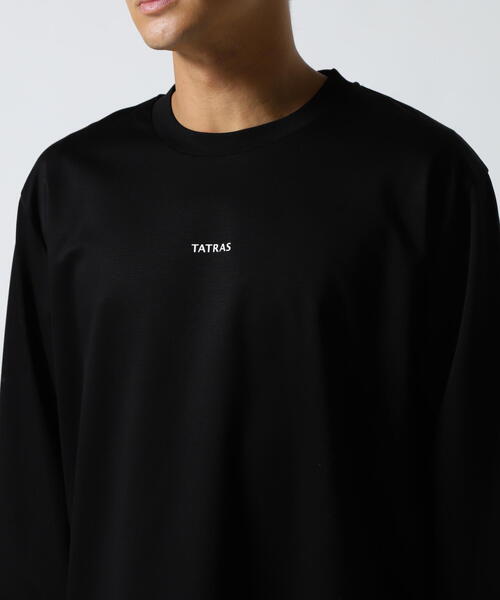 TATRAS(タトラス)の「TATRAS(タトラス) SCILLATO / スシラット ロングスリーブTシャツ(Tシャツ/カットソー・メンズ・ホワイト/ブラック・4/2/3/1)」の6枚目の写真