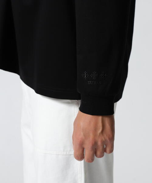 TATRAS(タトラス)の「TATRAS(タトラス) SCILLATO / スシラット ロングスリーブTシャツ(Tシャツ/カットソー・メンズ・ホワイト/ブラック・4/2/3/1)」の9枚目の写真