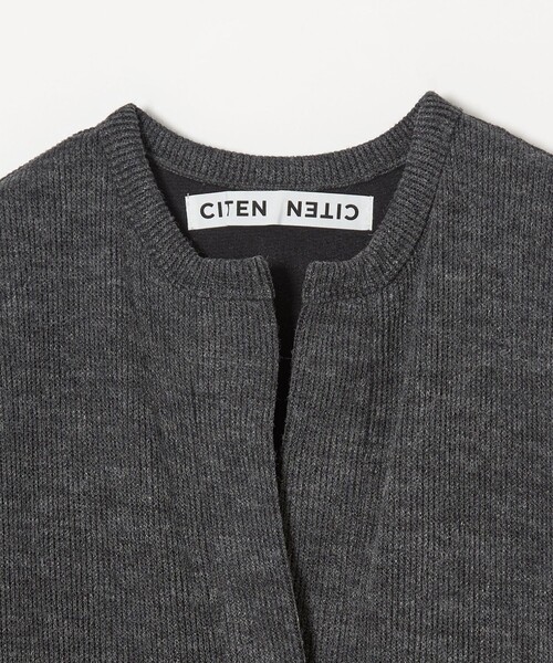 CITEN(シテン)の「<CITEN>スキッパーデザインサカリバワンピース(ワンピース・レディース・ダークグレー/モカ・S/M)」の17枚目の写真