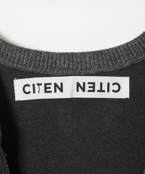CITEN(シテン)の「<CITEN>スキッパーデザインサカリバワンピース(ワンピース・レディース・ダークグレー/モカ・S/M)」の12枚目の写真
