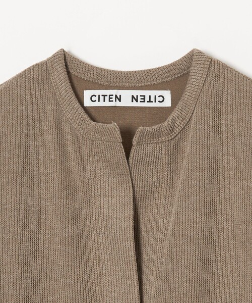 CITEN(シテン)の「<CITEN>スキッパーデザインサカリバワンピース(ワンピース・レディース・ダークグレー/モカ・S/M)」の15枚目の写真