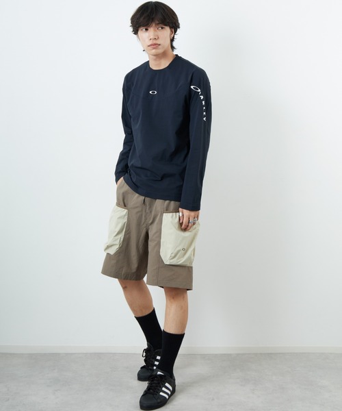 OAKLEY（オークリー）の「[OAKLEY/オークリー] O-SYNC PACK KNIT 1.0 ロングスリーブTシャツ（Tシャツ/カットソー・メンズ・ホワイト/ブラック・S/M）」の17枚目の写真