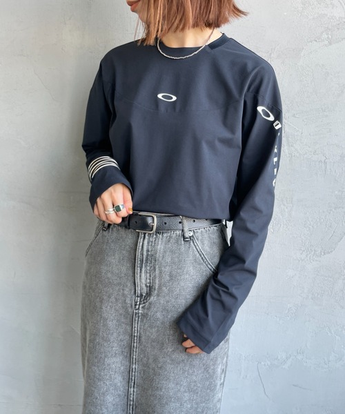 OAKLEY（オークリー）の「[OAKLEY/オークリー] O-SYNC PACK KNIT 1.0 ロングスリーブTシャツ（Tシャツ/カットソー・メンズ・ホワイト/ブラック・S/M）」の21枚目の写真
