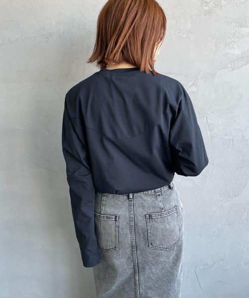 OAKLEY（オークリー）の「[OAKLEY/オークリー] O-SYNC PACK KNIT 1.0 ロングスリーブTシャツ（Tシャツ/カットソー・メンズ・ホワイト/ブラック・S/M）」の22枚目の写真