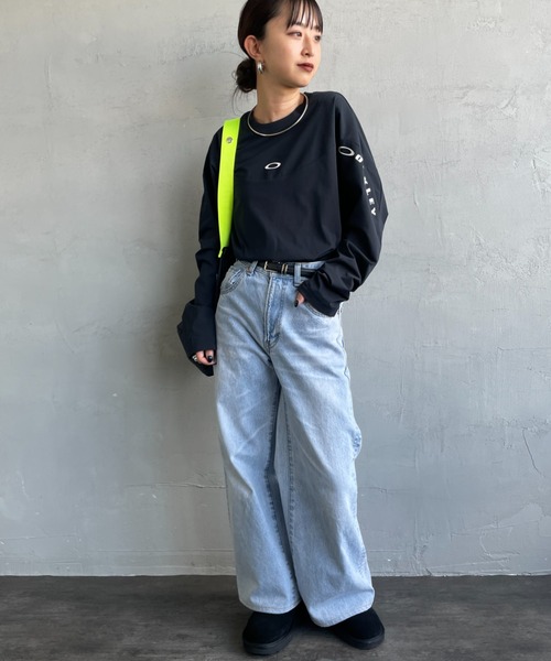 OAKLEY（オークリー）の「[OAKLEY/オークリー] O-SYNC PACK KNIT 1.0 ロングスリーブTシャツ（Tシャツ/カットソー・メンズ・ホワイト/ブラック・S/M）」の15枚目の写真