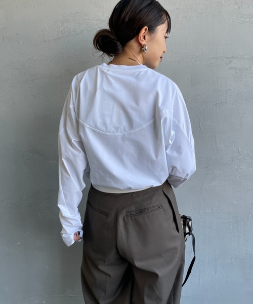 OAKLEY（オークリー）の「[OAKLEY/オークリー] O-SYNC PACK KNIT 1.0 ロングスリーブTシャツ（Tシャツ/カットソー・メンズ・ホワイト/ブラック・S/M）」の20枚目の写真