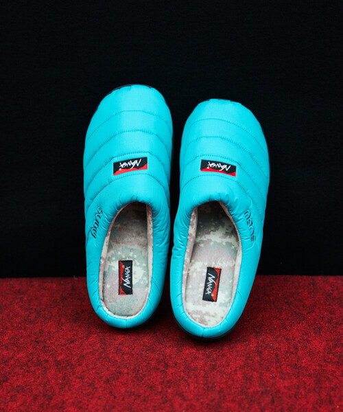 NANGA（ナンガ）の「NANGA × SUBU/ナンガ × スブ AURORA TEX WINTER SANDAL オーロラ テックス ウィンターサンダル（サンダル・メンズ・カーキブラウン/ベージュ/グレー/ターコイズブルー/ライトイエロー/ブラック・1/2）」の6枚目の写真