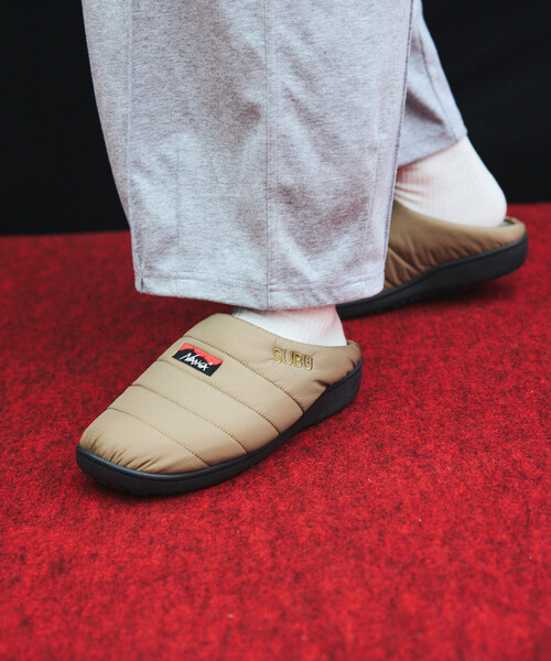 NANGA（ナンガ）の「NANGA × SUBU/ナンガ × スブ AURORA TEX WINTER SANDAL オーロラ テックス ウィンターサンダル（サンダル・メンズ・カーキブラウン/ベージュ/グレー/ターコイズブルー/ライトイエロー/ブラック・1/2）」の9枚目の写真