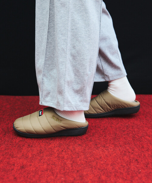 NANGA（ナンガ）の「NANGA × SUBU/ナンガ × スブ AURORA TEX WINTER SANDAL オーロラ テックス ウィンターサンダル（サンダル・メンズ・カーキブラウン/ベージュ/グレー/ターコイズブルー/ライトイエロー/ブラック・1/2）」の10枚目の写真