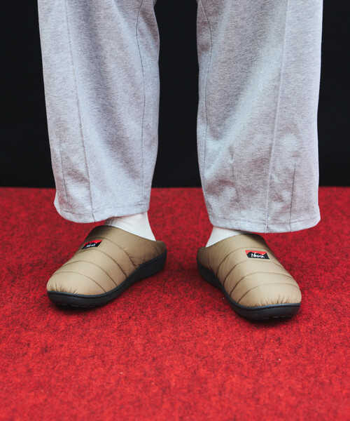 NANGA（ナンガ）の「NANGA × SUBU/ナンガ × スブ AURORA TEX WINTER SANDAL オーロラ テックス ウィンターサンダル（サンダル・メンズ・カーキブラウン/ベージュ/グレー/ターコイズブルー/ライトイエロー/ブラック・1/2）」の17枚目の写真