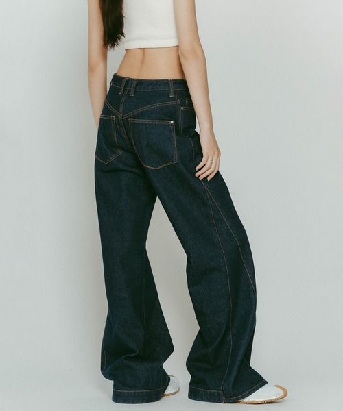 Knuth Marf】denim baggy pants（デニムパンツ）｜Knuth Marf