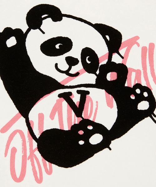 VANS（バンズ）の「ウィメンズ パンダ クロップフーディー / PANDA CROP HOODIE marshmallow VN000KFEFS81（パーカー・レディース・オフホワイト・LARGE/MEDIUM/SMALL/X-SMALL/XX-LARGE）」の3枚目の写真