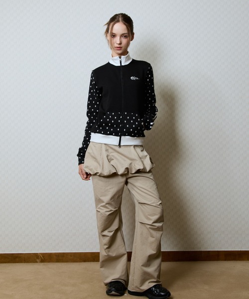 LUVISTRUE（ラヴイズトゥルー）の「GT STAR TRAINING ZIP UP（パーカー・レディース・ネイビー/ブラック/グレー・FREE）」の5枚目の写真