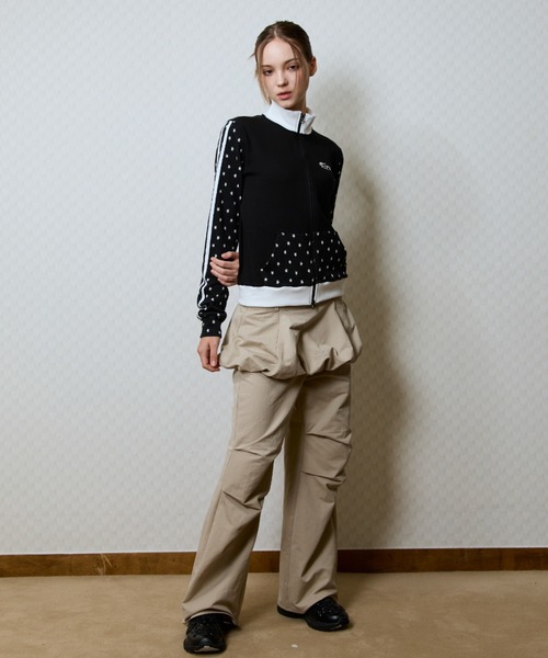 LUVISTRUE（ラヴイズトゥルー）の「GT STAR TRAINING ZIP UP（パーカー・レディース・ネイビー/ブラック/グレー・FREE）」の6枚目の写真