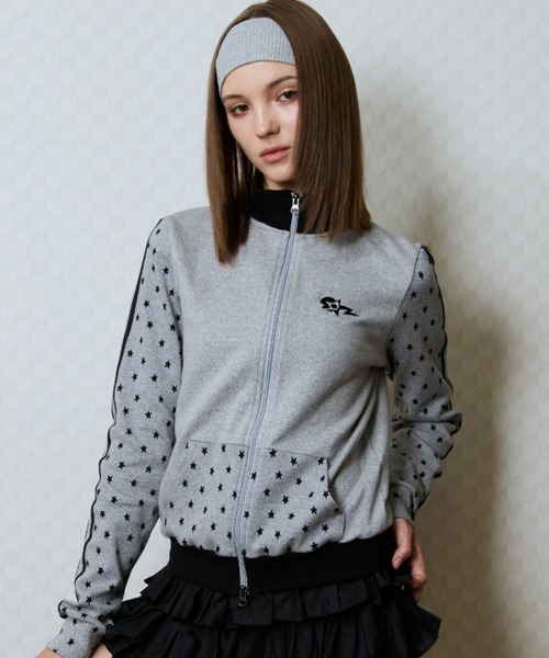 LUVISTRUE（ラヴイズトゥルー）の「GT STAR TRAINING ZIP UP（パーカー・レディース・ネイビー/ブラック/グレー・FREE）」の7枚目の写真