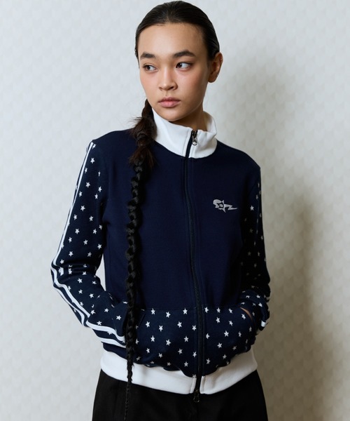 LUVISTRUE（ラヴイズトゥルー）の「GT STAR TRAINING ZIP UP（パーカー・レディース・ネイビー/ブラック/グレー・FREE）」の10枚目の写真